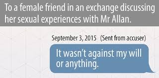 It wasn't against my will or anything