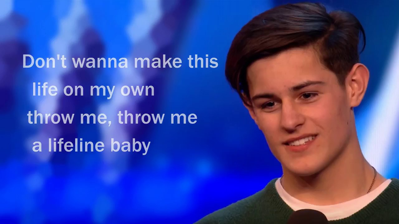 Ruben Gray - I didnt mean to bruise your heart - Britain Got Talent 2017