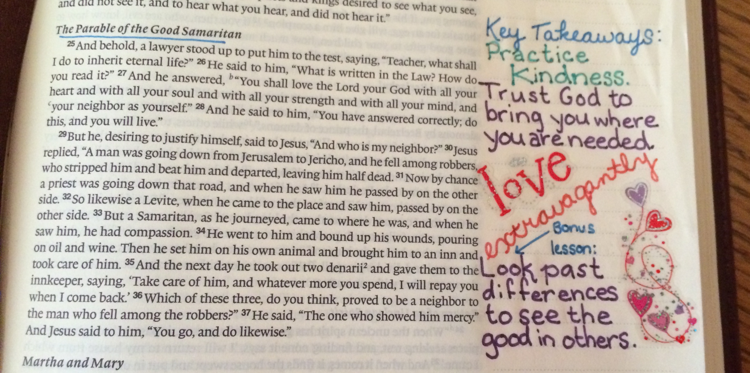 The Parabel of the Good Samaritan