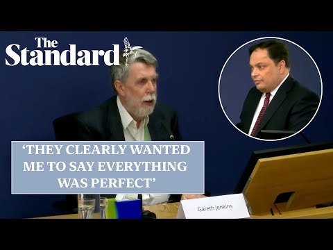 Gareth Jenkins Post Office Scandal: 'They clearly wanted me to say everything was perfect'